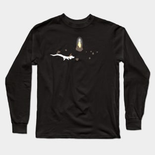 Ivory Tower Pixel Art Long Sleeve T-Shirt